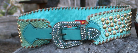 Belt_Turquoise- Size Small