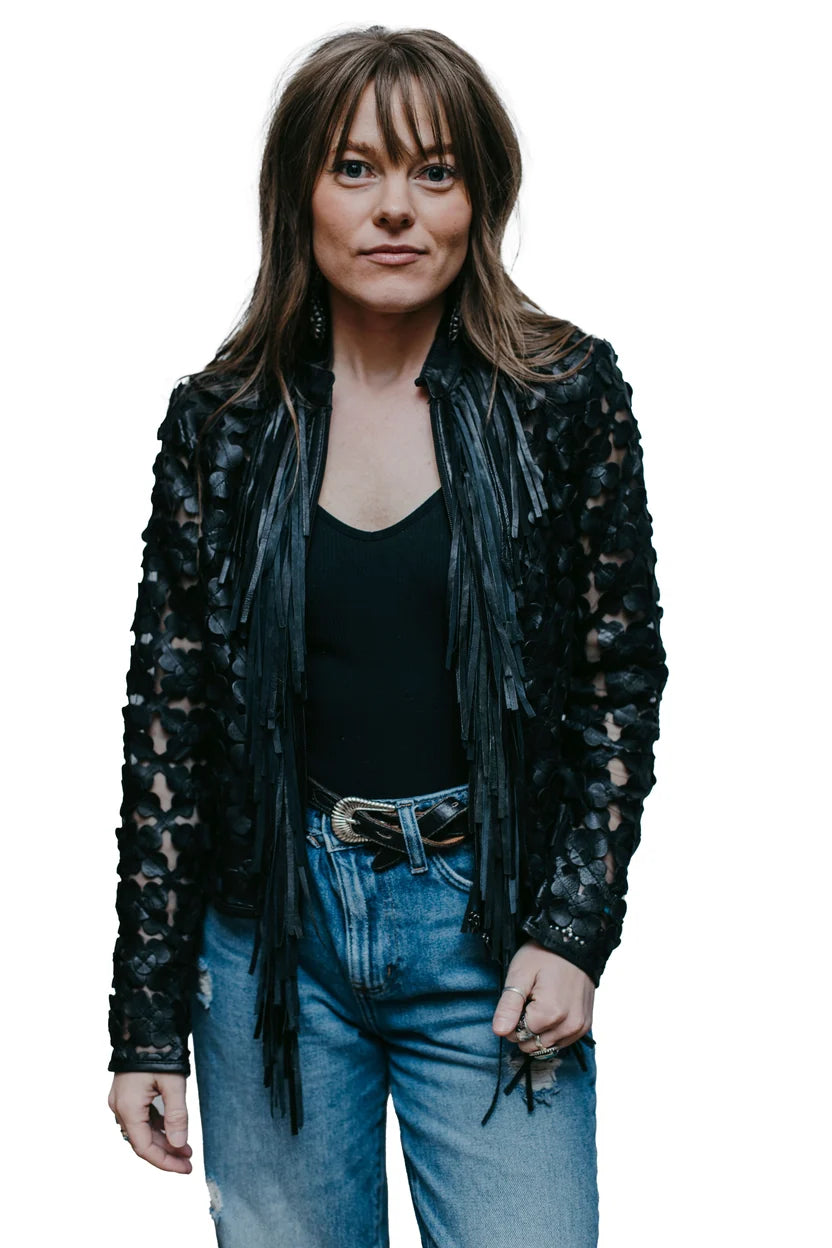Daisy Fringe Short Jacket