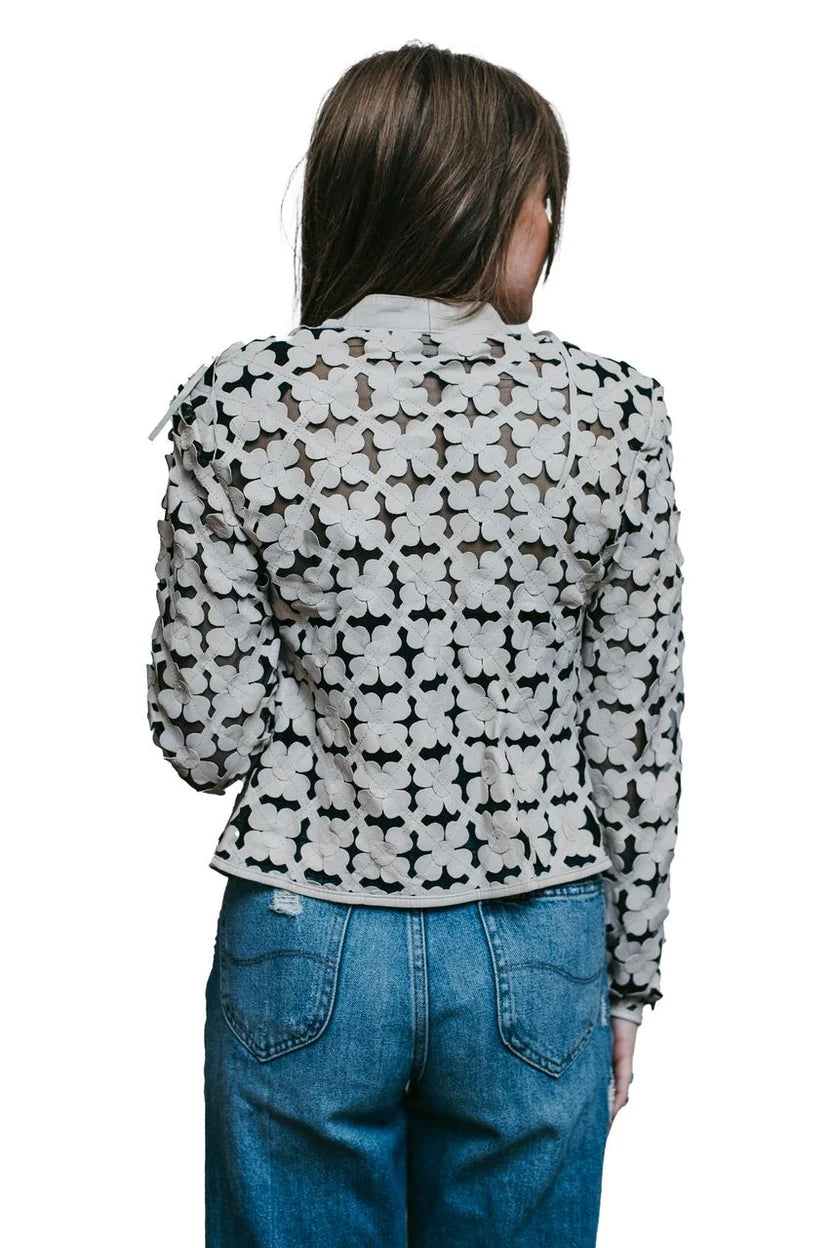 Daisy Fringe Short Jacket