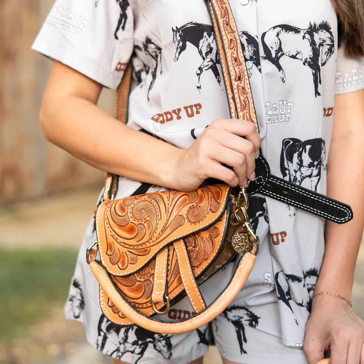 Saddle Bag - Brown