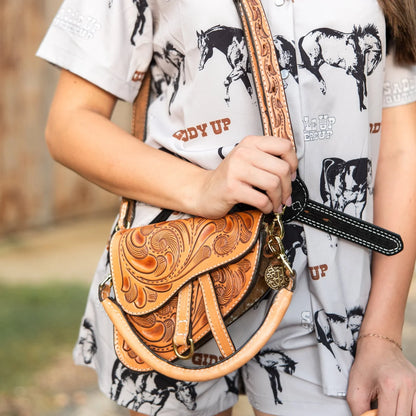 Saddle Bag - Brown